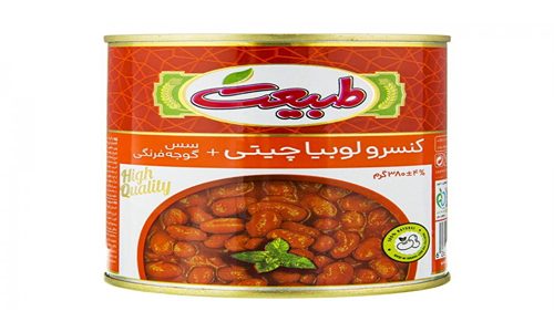 خرید کنسرو لوبیا طبیعت + قیمت فروش استثنایی