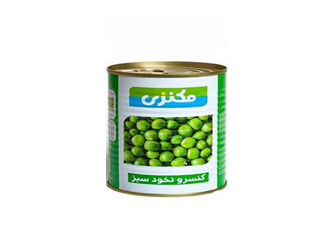 فروش کنسرو نخود سبز مکنزی + قیمت خرید به صرفه