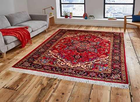 خرید و قیمت فرش دستباف تبریز طرح هریس + فروش صادراتی