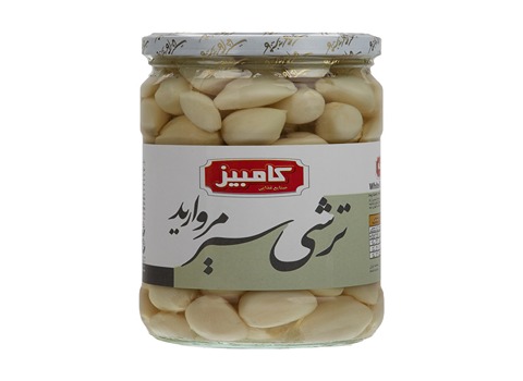 خرید و قیمت ترشی سیر مروارید کامبیز + فروش صادراتی