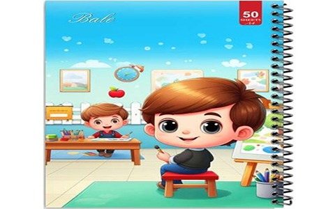قیمت خرید دفتر مشق سیمی پسرانه + فروش ویژه