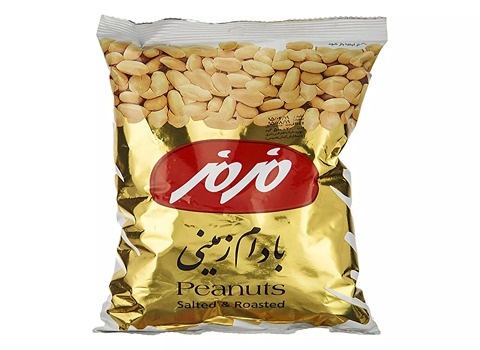 خرید بادام زمینی مزمز 500 گرمی + فروش ویژه