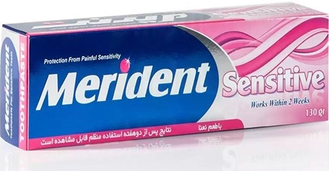 فروش خمیر دندان ضد حساسیت مریدنت + قیمت خرید به صرفه