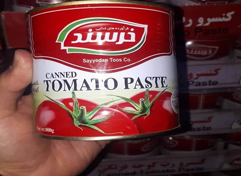 خرید و قیمت رب گوجه فرنگی خرسند + فروش صادراتی