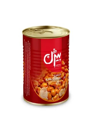 قیمت خرید کنسرو لوبیا چیتی با قارچ عمده به صرفه و ارزان