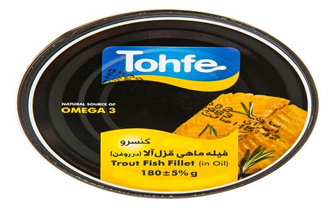 خرید و قیمت تن ماهی قزل آلا تحفه + فروش عمده