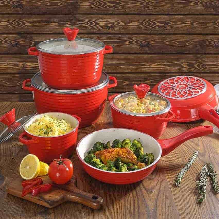 فروش سرویس قابلمه سرامیکی اصل + خرید باورنکردنی