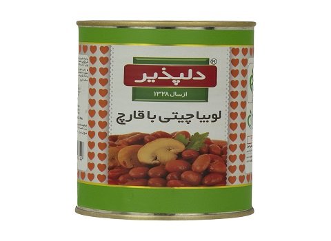 خرید کنسرو لوبیا با قارچ دلپذیر + قیمت فروش استثنایی