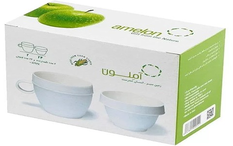 خرید و قیمت فنجان یکبار مصرف آملون + فروش عمده