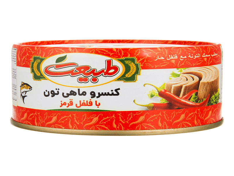 خرید و قیمت تن ماهی فلفلی طبیعت + فروش عمده